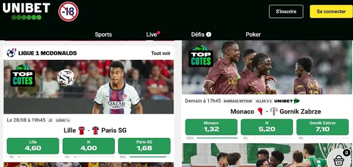 Unibet, casino en ligne complet agréé ANJ